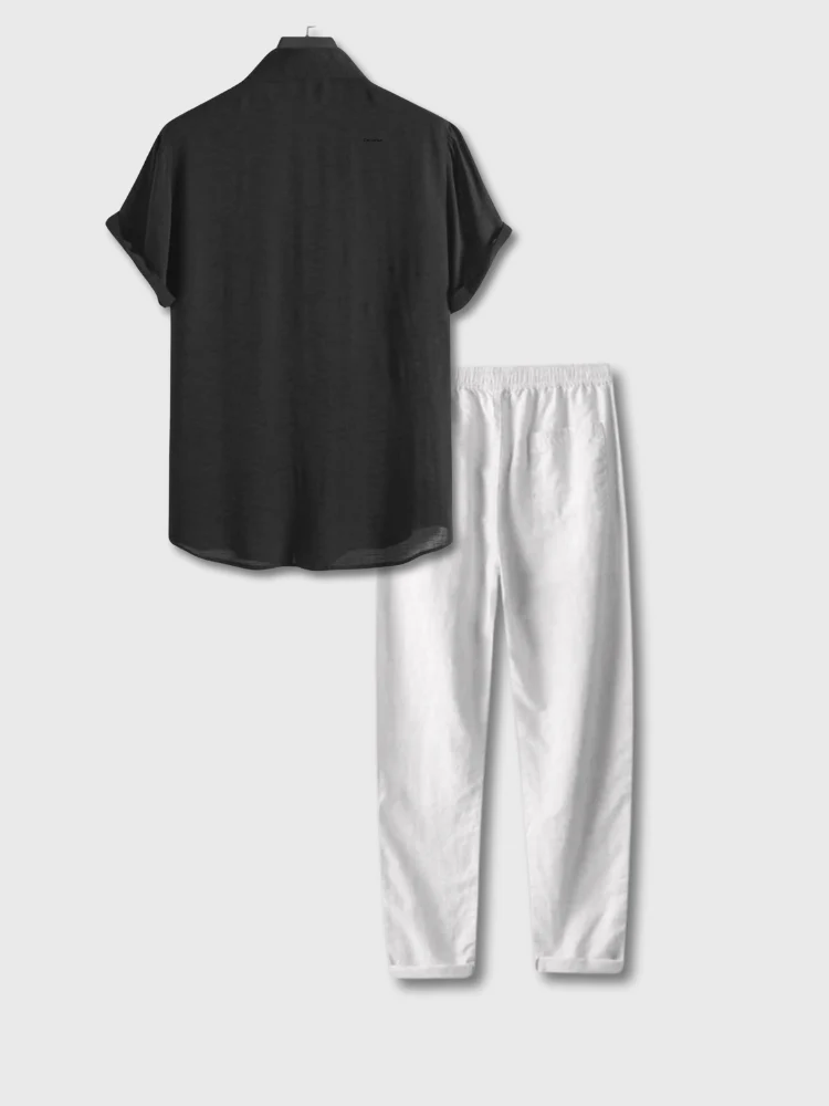 Linen Sommer Set - Florence by Night - Image 6