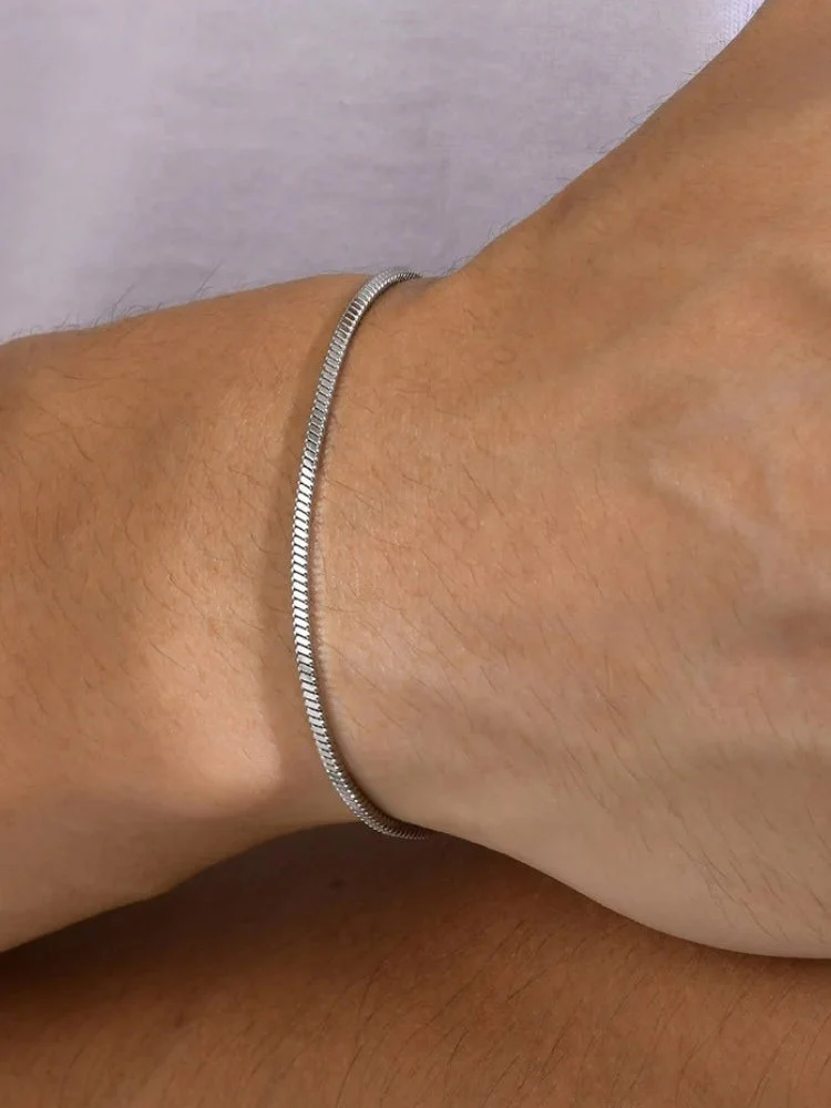 Square Snake Elegant Bracelet - Image 6