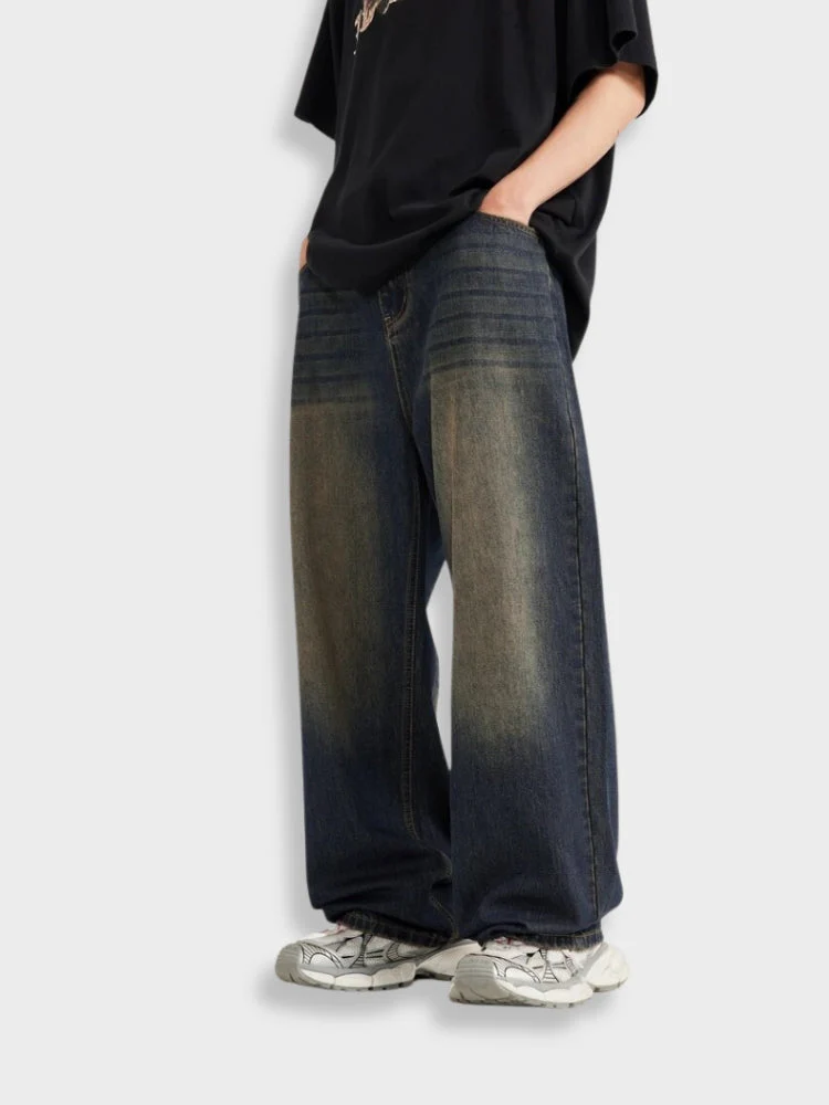 Street Wide Leg Washed Denim - Image 4