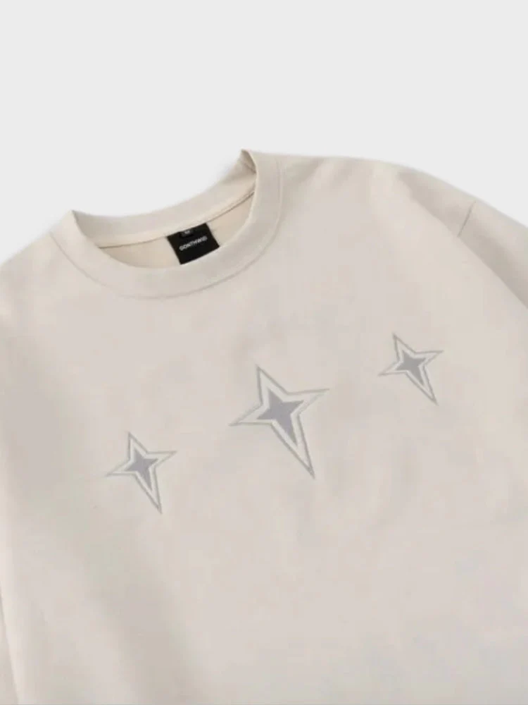Suede Embroied Star Tee - Image 3