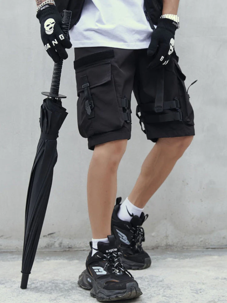 Tactical Vintage Streetwear Shorts - Image 4