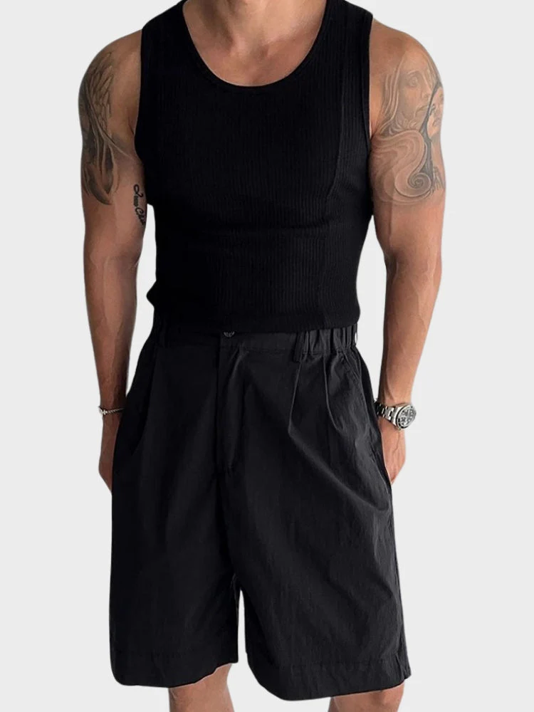 V Line Ribbed Tanktop - Image 6