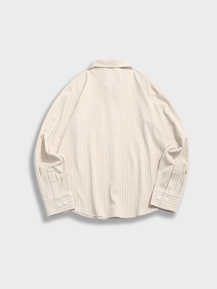 Vertical Striped Blouse - Image 2