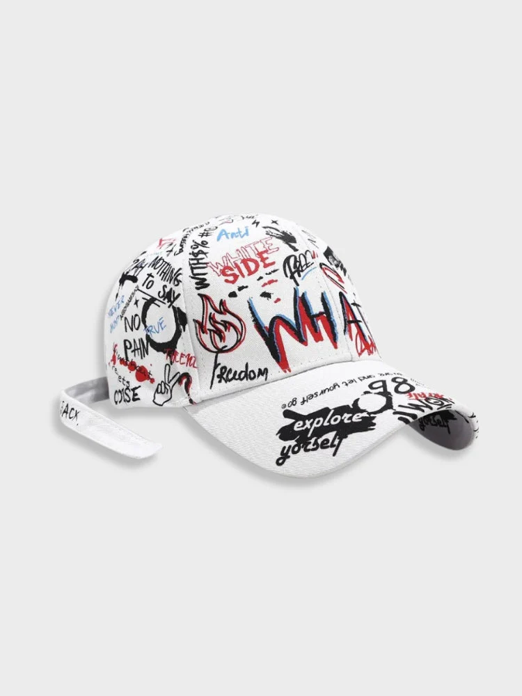 Vintage Decarba Graffiti Cap - Image 2