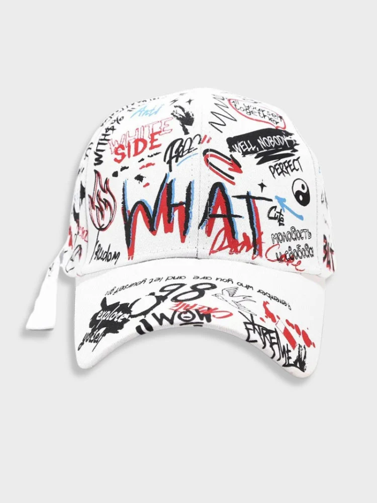 Vintage Decarba Graffiti Cap - Image 3