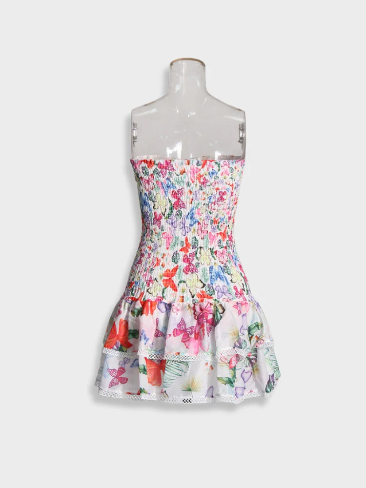 Vintage Flower Summer Dress - Image 3