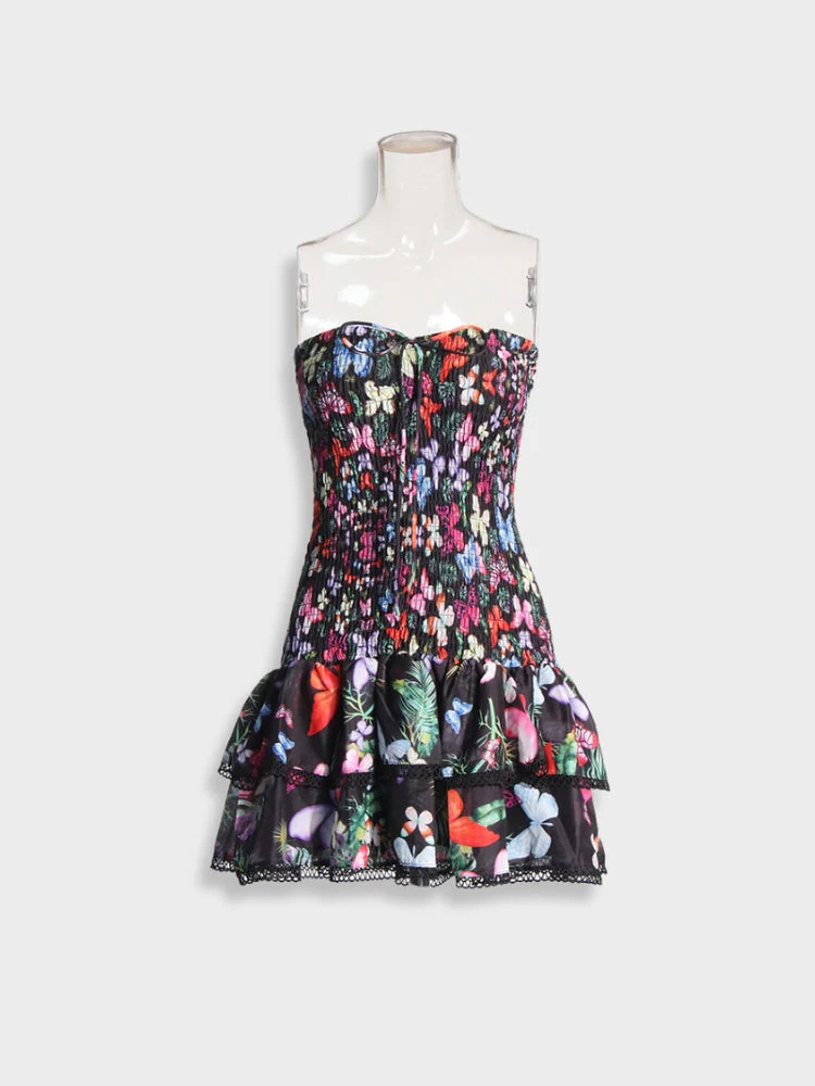 Vintage Flower Summer Dress - Image 4