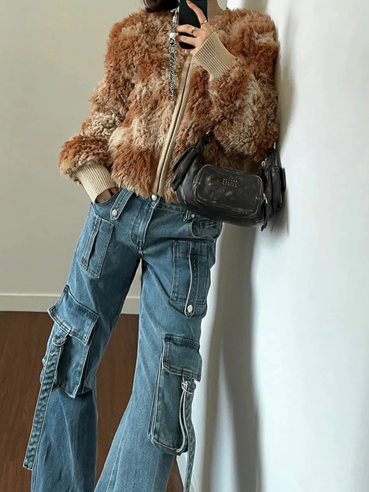 Vintage Lamswool Plush Jacket - Image 3