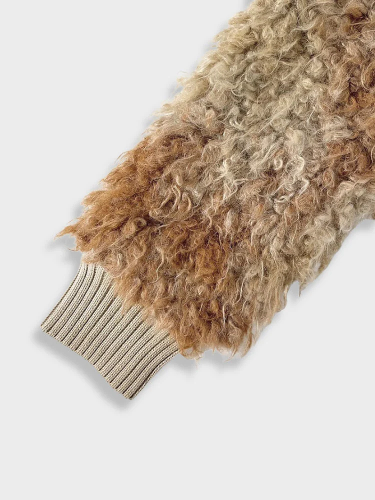 Vintage Lamswool Plush Jacket - Image 6