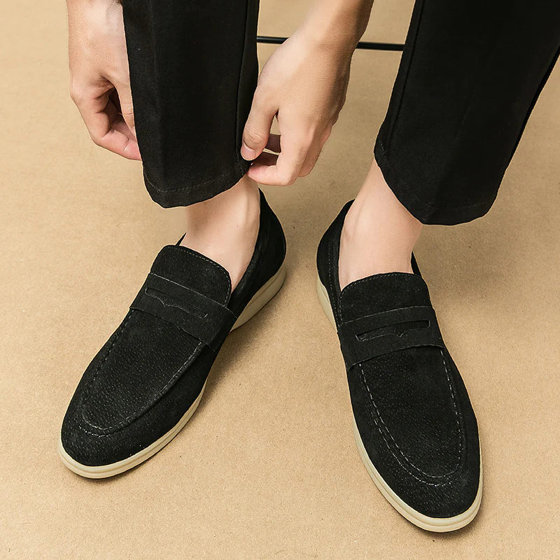 Vintage Leather Loafers - Gio - Image 5