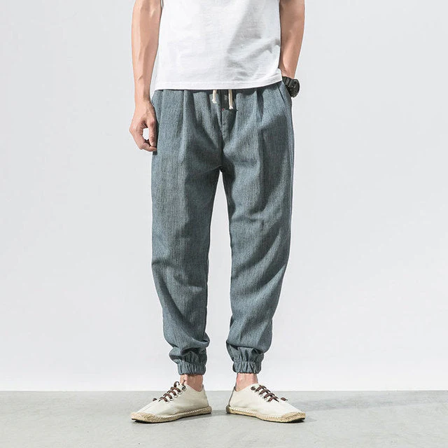 Vintage Linen Hose - Andreas - Image 3