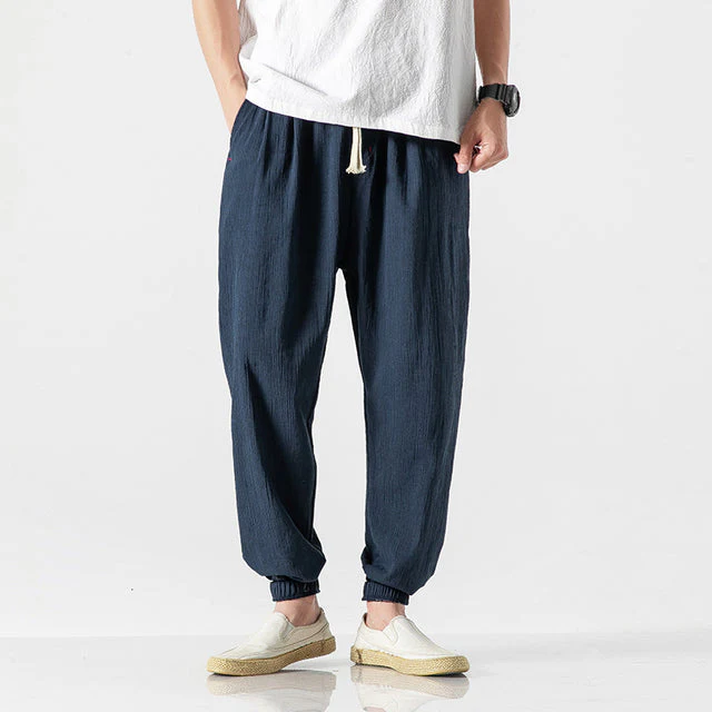 Vintage Linen Hose - Andreas - Image 4