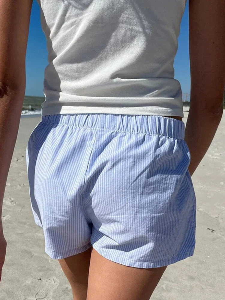 Vintage Linen Summer Shorts - Image 3