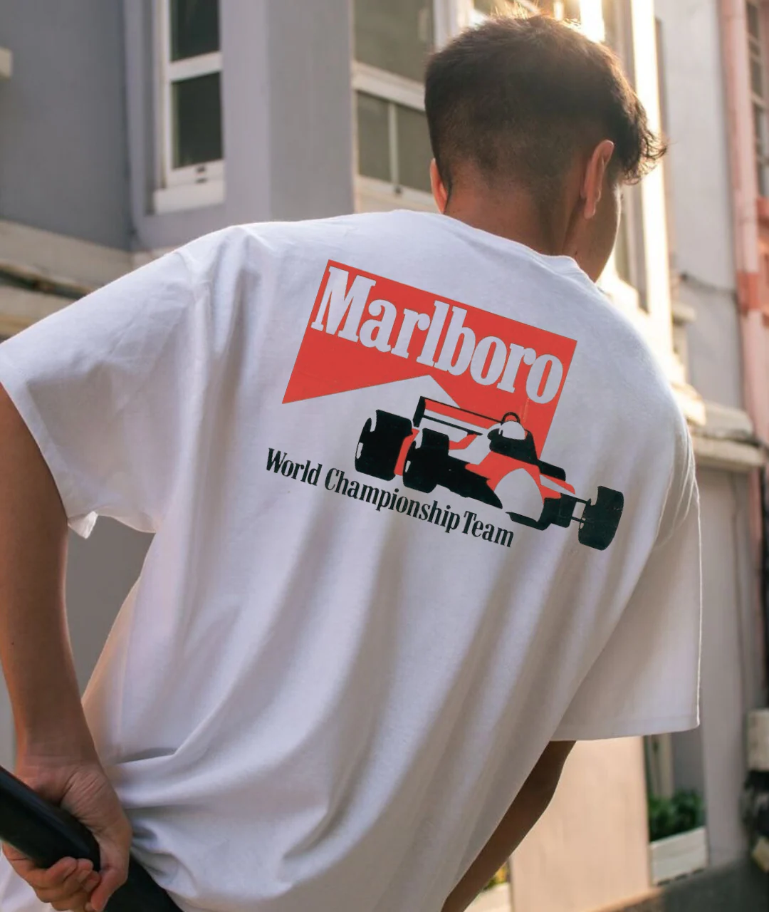 Vintage Malboro Racing Tee - Image 5