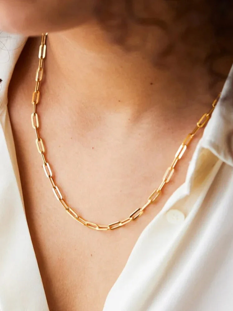 Vintage Paperclip Necklace - Image 2