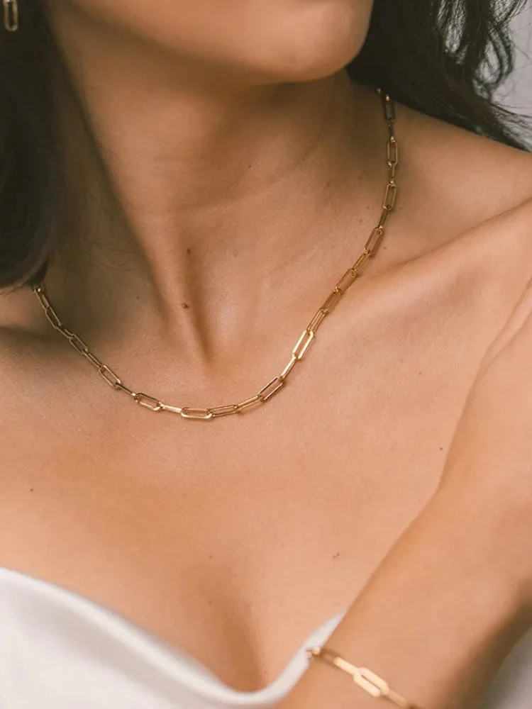 Vintage Paperclip Necklace - Image 5