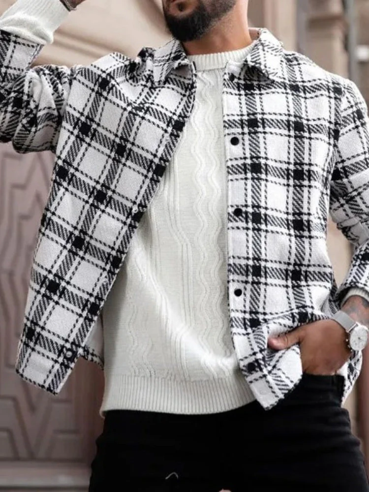 Vintage Plaid Blouse - Image 8