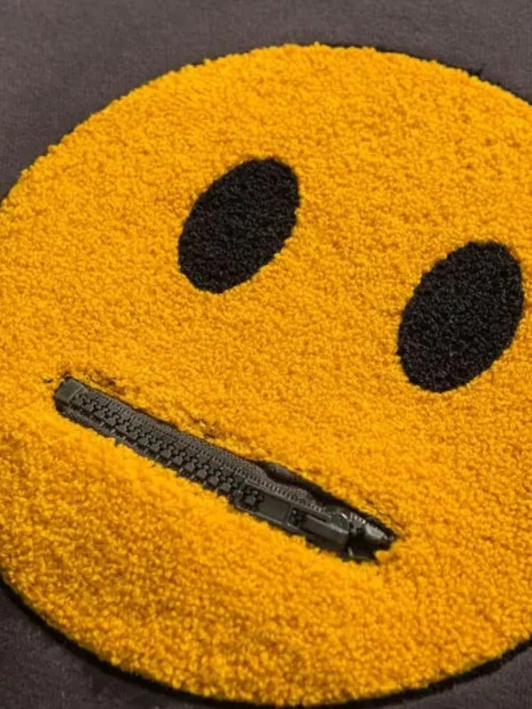 Vintage Smiling Hoodie - Image 7