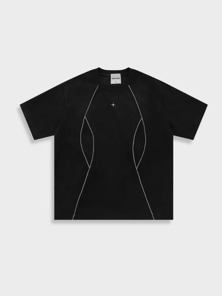Vintage Suede Reflective Tee - Image 9