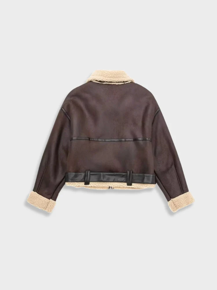 Vintage Warm Lamswool Jacket - Image 5