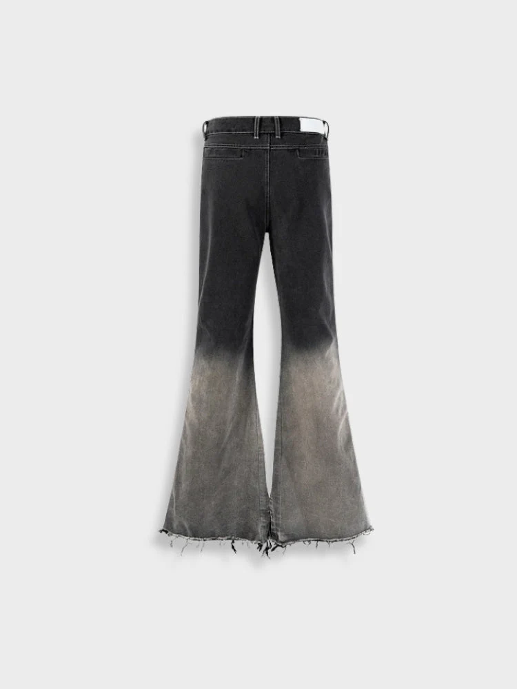 Wide Bottom Graffiti Jeans - Image 5