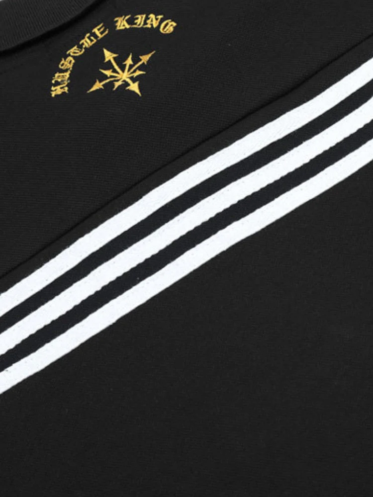 WinnersSquad Oldskool Football Longsleeve Polo - Image 3